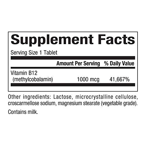 Factores Naturales, Vitamina B12 Metilcobalamina 1000 5negn