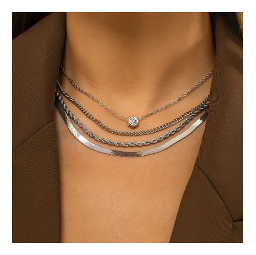 Missgrace Boho Delicado Gargantilla En Capas Collar Con CoLG