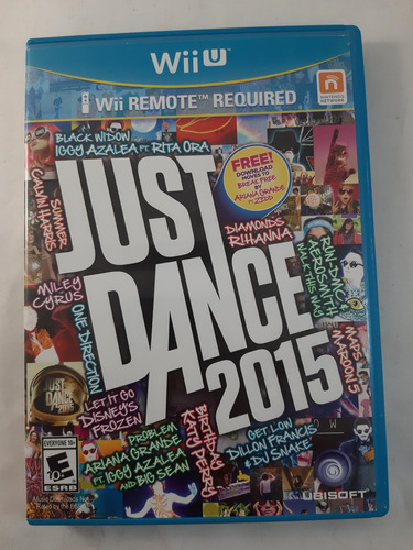 Juego Just Dance 2015 Nintendo Wii U Fisico Usado