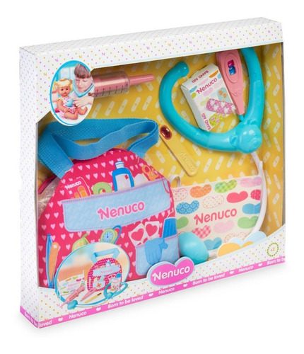 Nenuco Set De Accesorios Médicos Para Muñecas Bebé
