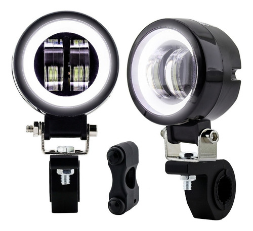 Par Farol Led Z5 Luminark Foco Aberto Auxiliar Milha Drl Top