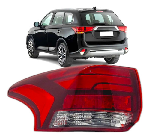 Lanterna Traseira Outlander 2016 A 2021 Canto Com Led Esquer