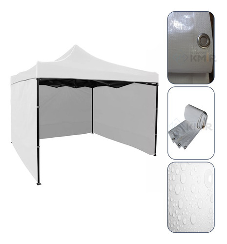 Carpa Pared Lateral Para Toldos 2x2 Con Anillos