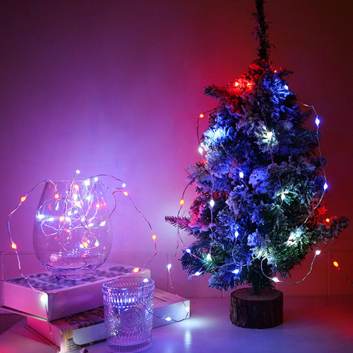 Luces De Hadas De Alambre De Cobre Ligero Diy Ip68 20 Metros