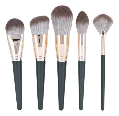 2025 Set De 14 Brochas De Maquillaje Para Cejas, Color