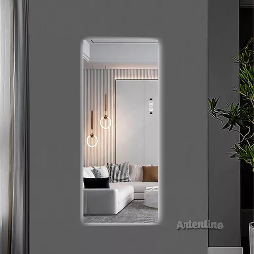 Lampara Luz Led Pared Espejo Baño 80 X60 Rectangular Moderno
