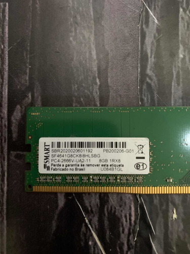 Imagem 2 de 2 de Memória Smart 8gb Pc4-2666v Ddr4