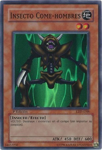 Insecto Come-hombres Super Raro Yugioh