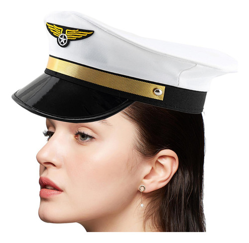 Sombrero Piloto De La Armada Capitán De La Marina Hat Capítu
