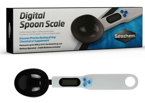 Digital Spoon Scale Seachem Precision 300g/ 0.1g Balanza  