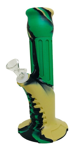 Bong De Silicona Desmontable 2 Piezas 27cm Colores Candyclub