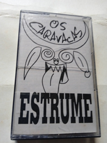 K7 Os Caravacas - Estrume - Demo Tape Original - Punk Rock