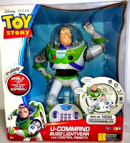 Toy Story Vint Buzz Ligthyear Jumbo Robot Program N.u.e.v.o. (Usado)