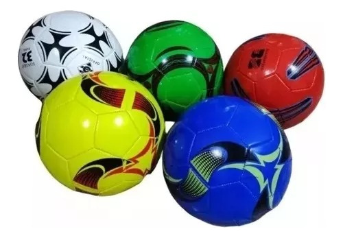 5 Balones Futbol Mini Infantiles Diferentes Modelos Juego