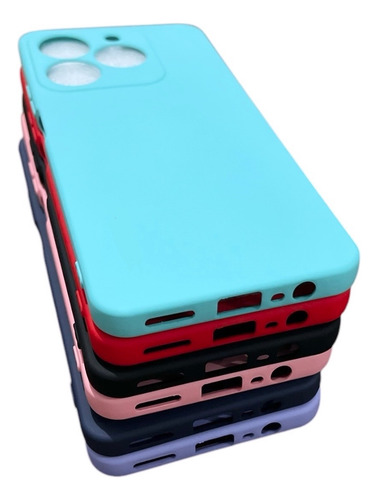 Funda Para Realme C63 Protector Silicon Colores Liso