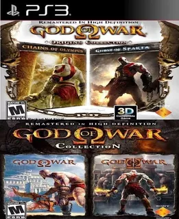 God Of War Saga 4 Juegos Español Ps3