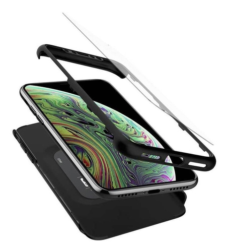 Imagen 1 de 6 de Spigen Thin Fit 360 Designed For Apple iPhone XS Case (2018)
