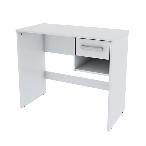 Imagen 4 de 6 de Escritorio Color Blanco Cajon Oficina Moderno Sin Intereses