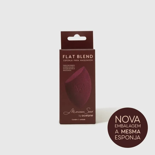 Esponjinha Mari Saad Flat Blend + Esponja Sister Blend Kit