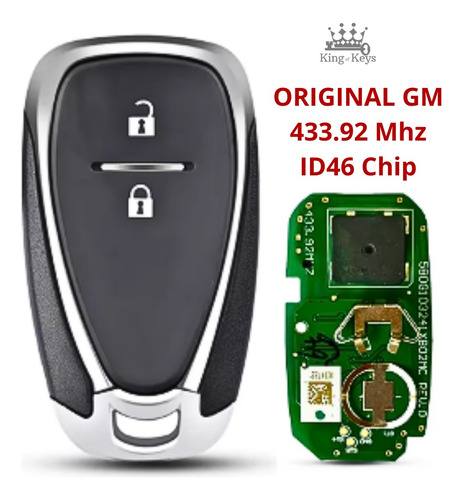 Chave Presença Completa Gm Nova Tracker Onix 2016 2017 18 19