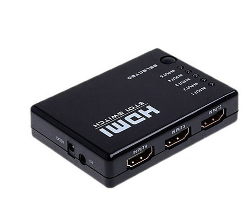 Imagen 2 de 5 de Hdmi Switch Puertos 5 In 1 Chip 371 Full Hd /pcprime