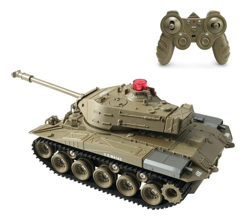 Tanque Rc Con Luces Y Sonidos Mini Vehículo De Acrobacias Ju