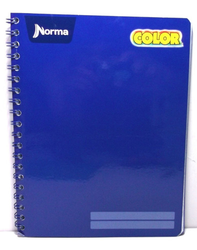 Cuaderno Profesional Norma 100 Hojas Doble Raya Doble Arillo