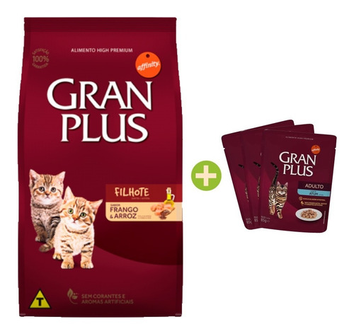 Gran Plus Gato Cachorro - Pollo Y Arroz 10 Kg