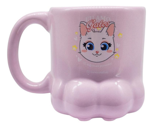 Caneca 3d Gatinhos Café Geek Nerd Xícara Decorativa Presente