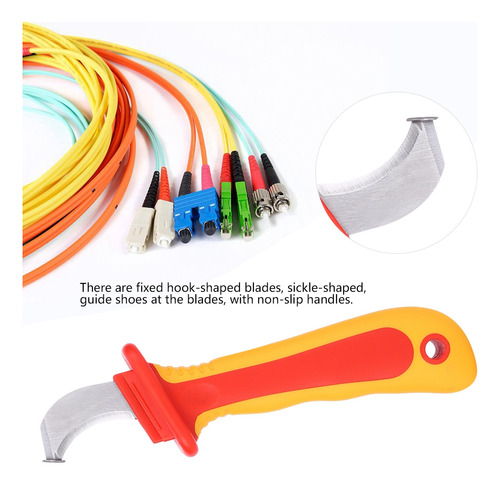 Cuchillo Aislante Para Herramientas De Electricista, Cable A