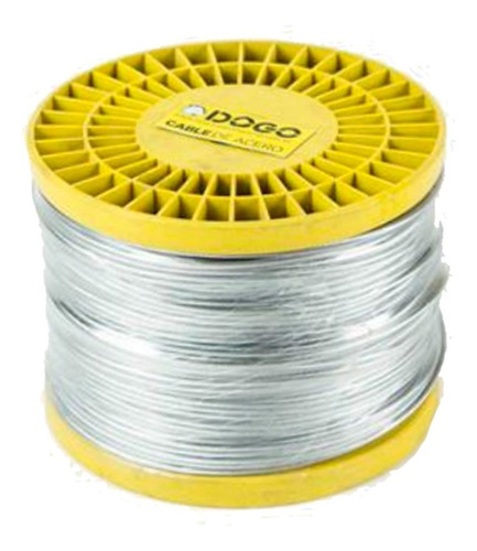 Cable De Acero 3.0mm Rollo X100mt 6x19 Hilos Dogo