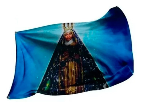 Bandeira Religiosa Nossa Senhora Aparecida Santa Mãe De Deus