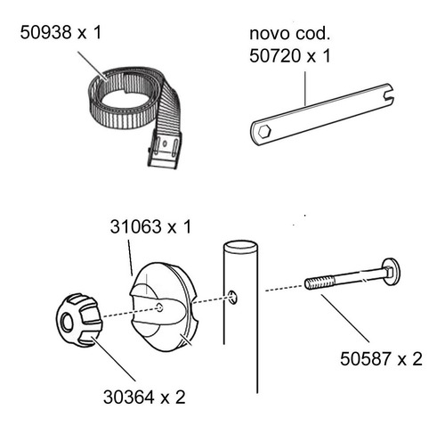 Peças De Reposição  974 Hangon - Codigo Na Descrição