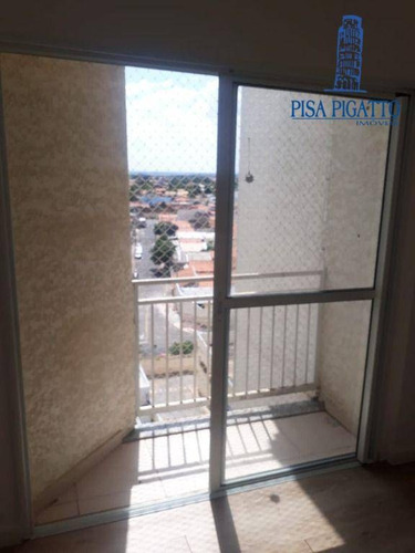 Imagem 3 de 20 de Apartamento Com 2 Dormitórios À Venda, 43 M² Por R$ 225.000,00 - Alto De Pinheiros - Paulínia/sp - Ap1172