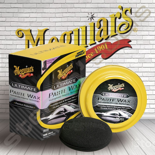 Meguiars® | Ultimate Paste Wax X1 Cera Sintética Hidrofobica