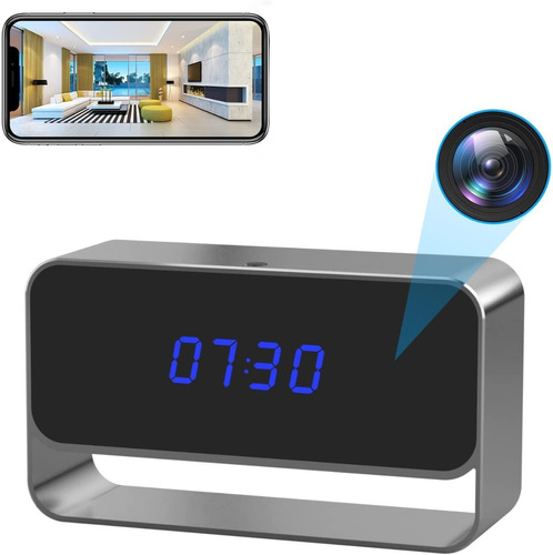 Oculta Inalámbrica Wifi Mini Cámara Hd 1080p Cámara En Reloj