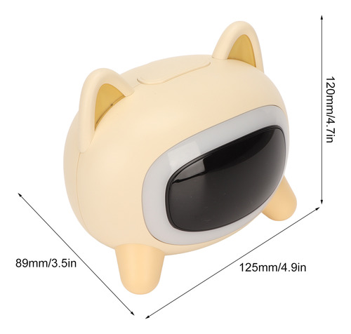 Reloj Despertador Para Niños, Dibujos Animados, Noche De Ent