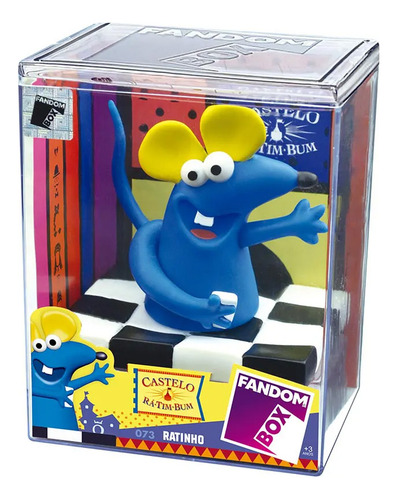 Boneco De Vinil Fandom Box Castelo Rá-tim-bum Ratinho
