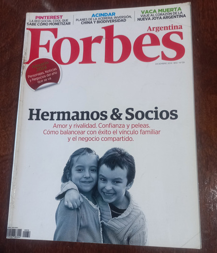 Revista Forbes N°39 Diciembre 2014 #fa (Usado)