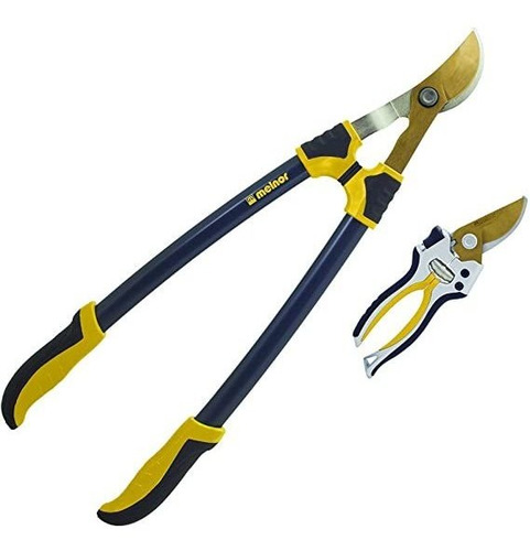 Loppers Melnor - Cuchilla Con Revestimiento De Titanio, Hoja