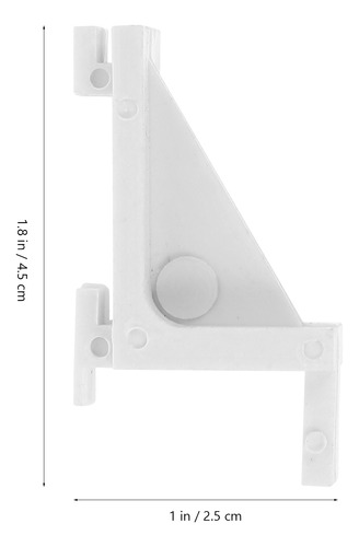 Abrazadera De Soporte Para Refrigerador, 10 Unidades