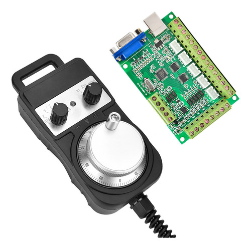 Placa De Interfaz Usb De 5 Ejes Cnc Motion Controller, Verde