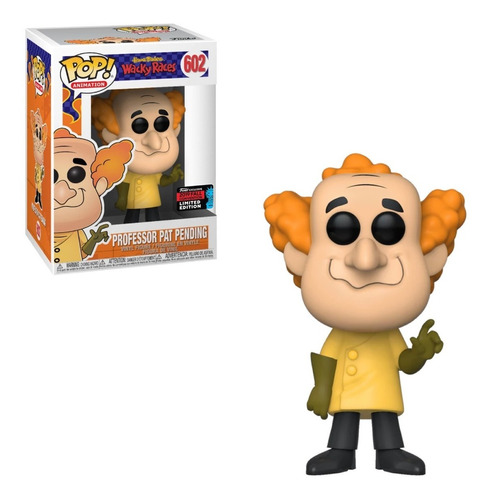 Funko Pop! Autos Locos! Professor Pat 602 Original Exclusivo