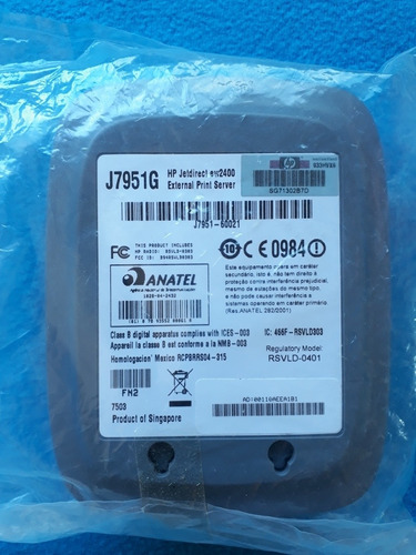 Imagen 2 de 6 de Hp Jetdirect Ew 2400 Servidor De Impresión Inalambrico.