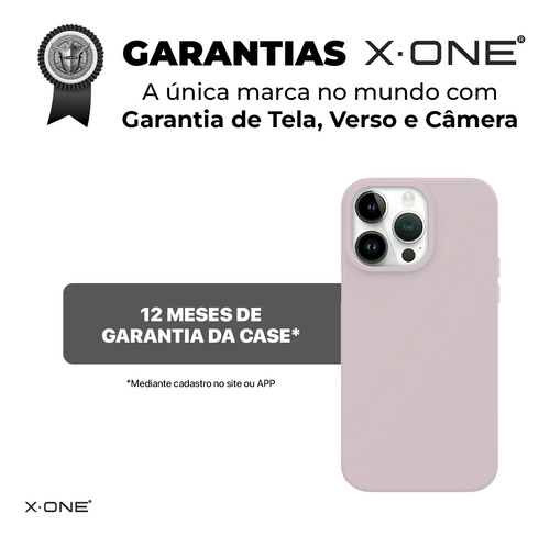 Capa Dropguard Colors iPhone 13 Pro Proteção X-one Sakura