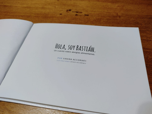 Imagen 3 de 3 de Libro Hola, Soy Bastián