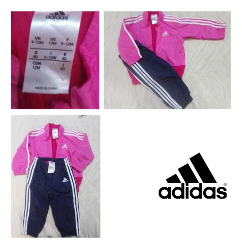 Conjunto adidas Mono adidas Niña 12 Meses 