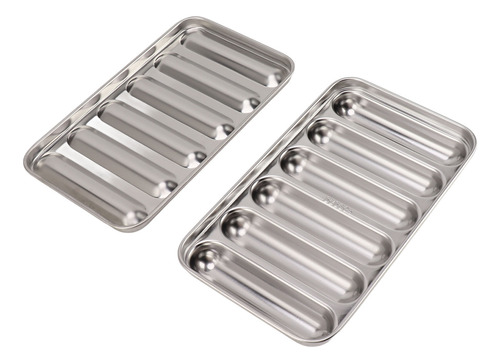 Molde Para Hornear Salchichas De Acero Inoxidable Hot Dog Ba