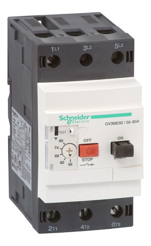 Guardamotor 56 - 80 A 3p Schneider Gv3me80