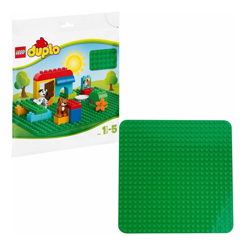Base Para Construcción Lego Duplo Verde Cod 2304